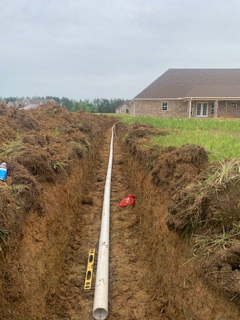 Landrum resources Long pipe install