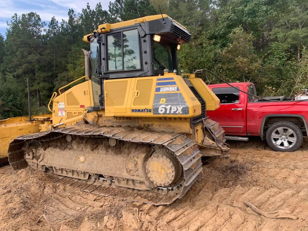 Landrum resources Land Clearing Landrum resources Komatsu used by Landrum resources