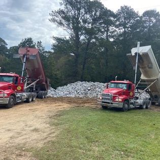 gravel job by Landrum Resources